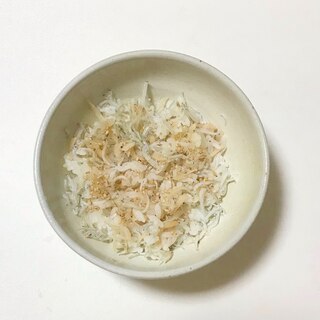 シラス混ぜご飯